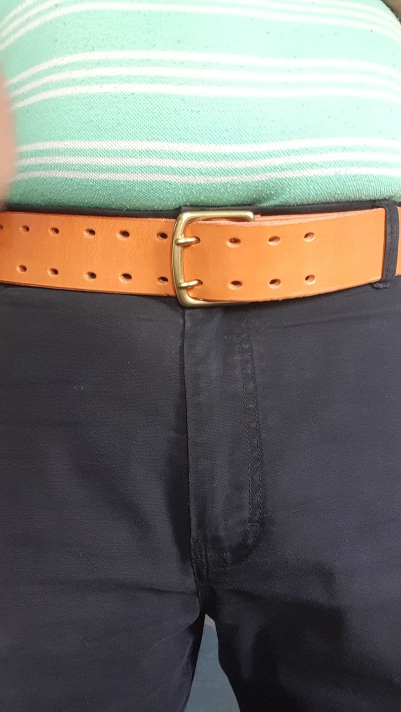 Customer photo review of The Wide Belt