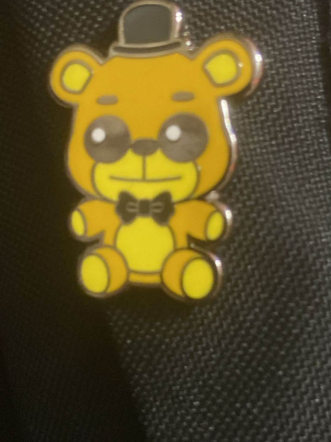 Customer photo review of Five Nights at Freddy's - Golden Freddy Collector's Pin
