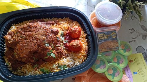 Customer photo review of BRIYANI SPRING CHICKEN SET