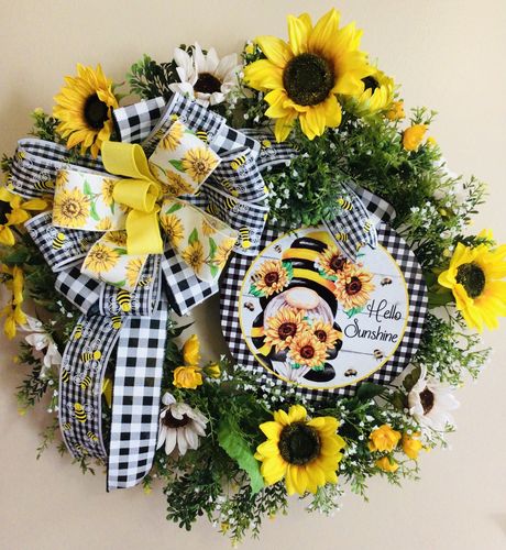 Customer photo review of Blk-Wht Ginham/Bees/Wht Edg, 2.5"X50Y 845-40-152