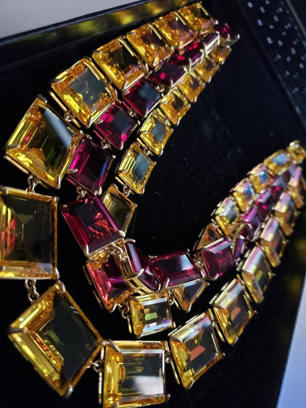 Customer photo review of Heidi Daus®"The Devil Wears Heidi" Crystal Petite Necklace