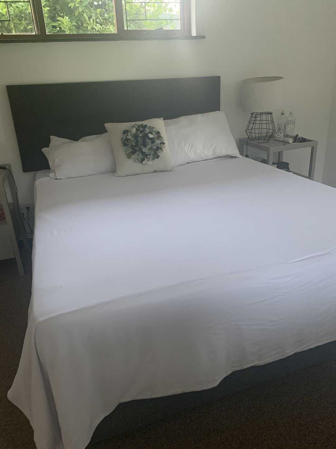 Customer photo review of Scandinavian White Duvet Cover Set