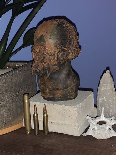 Customer photo review of GTFO Casted Collectable Mask - Limited edition