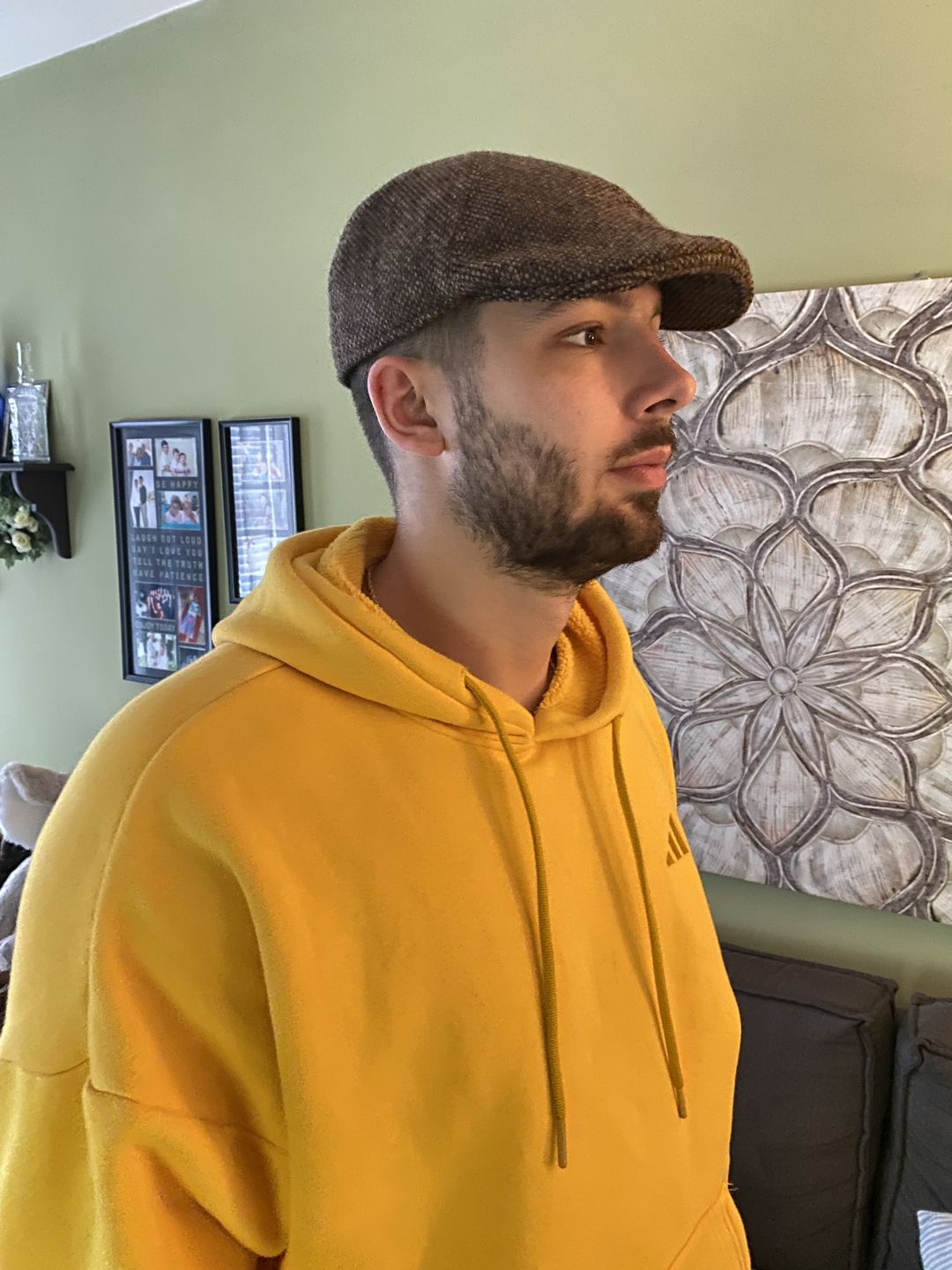 Customer photo review of Erin Cap Tweed