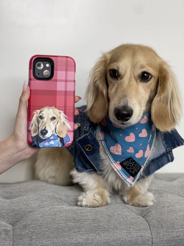 Customer photo review of Custom Pet Tough Case