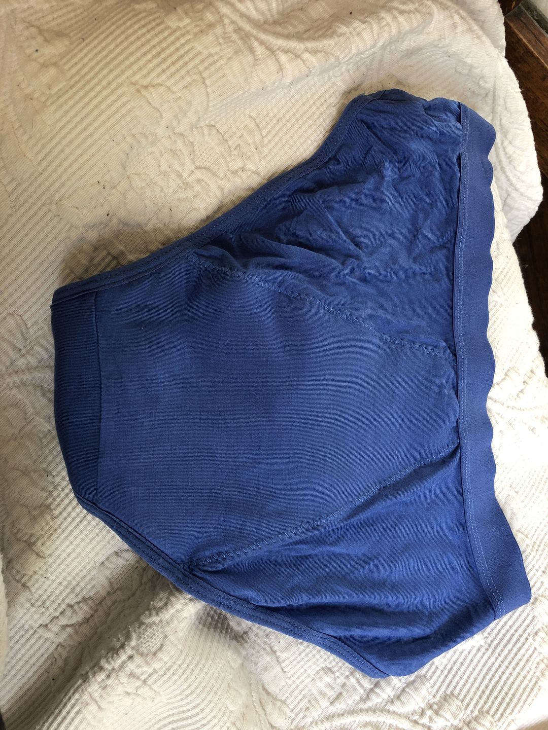 Customer photo review of Culotte Menstruelle Volga Océan pour Flux Moyen