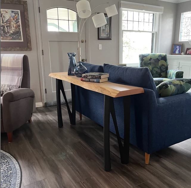 Customer photo review of Console Table Legs - 210 Norah - 28" - Set of 2 pcs