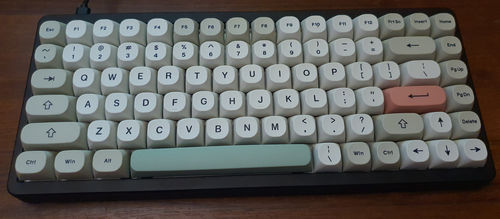 Customer photo review of IDOBAO MA 9009 Blank with Dye sub keycap