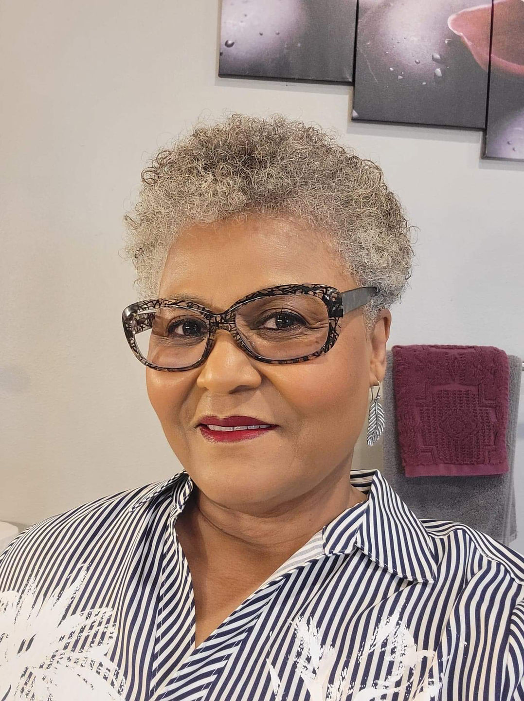 Customer photo review of Hello Gorgeous Hair Care System (For Loose Curls)