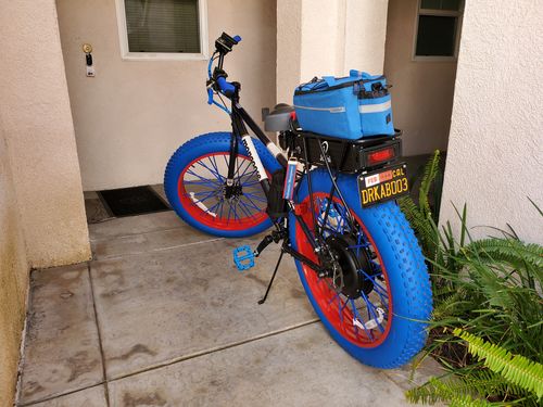 Customer photo review of 1965 CALIFORNIA MOTORCYCLE LICENSE PLATE 4"x7" (100mm x 180mm)