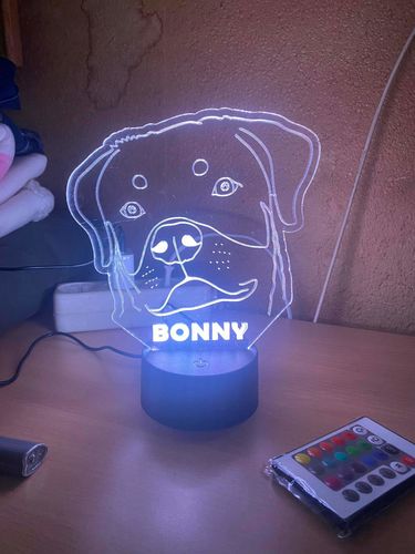 Customer photo review of Personalizirana Svetilka