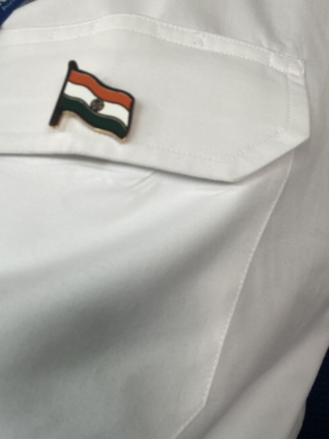 Customer photo review of Lapel Pin Flag
