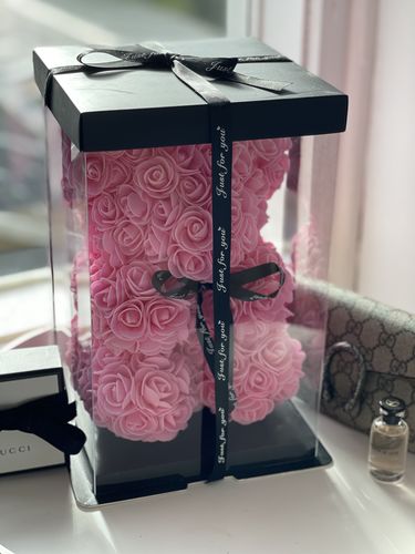 Customer photo review of Forever Teddy Rose