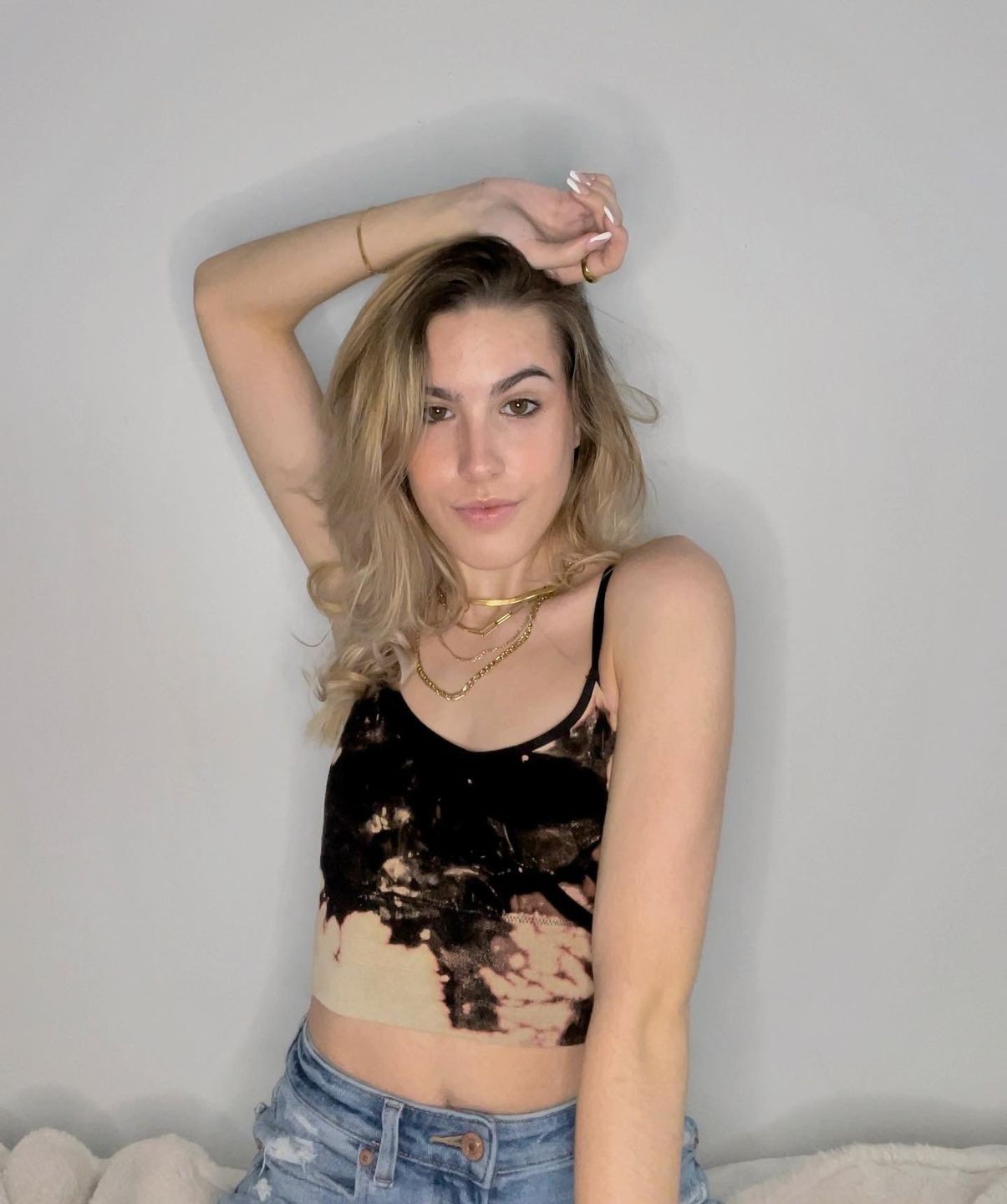 Customer photo review of SOFT CAMI BRA TOP