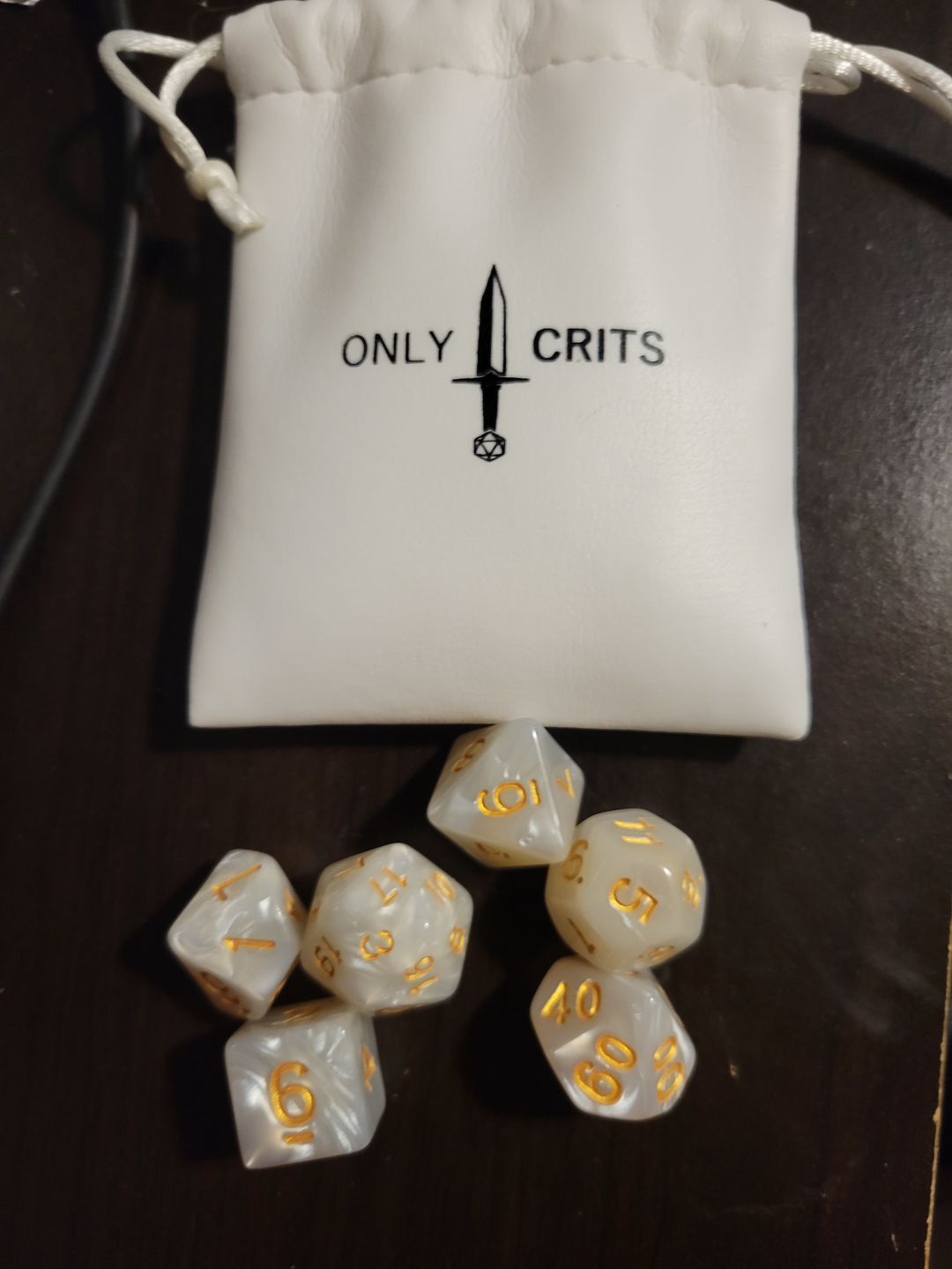 Customer photo review of Mystery Dice Set Subscription