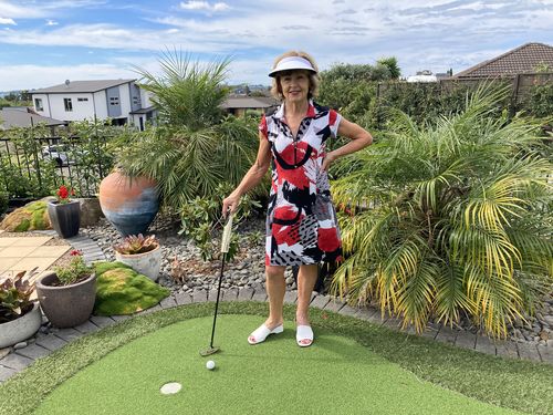 Customer photo review of Corsican Dress in Rubec