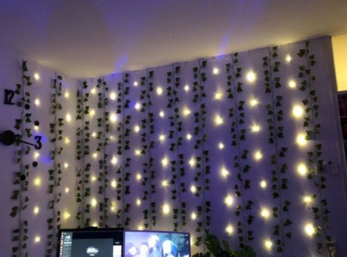Customer photo review of The Light Curtain™ | Föreställ dig en Sagovärld med Den Här Vackra ljusridån