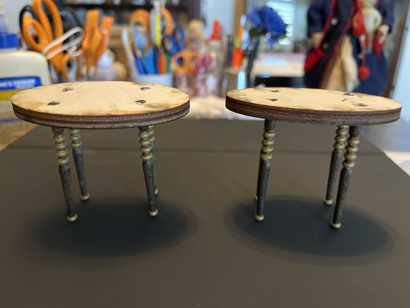 Customer photo review of Unfinished Wooden Oval Shape - Craft - up to 24" DIY