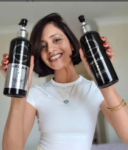 Customer photo review of Scalp Care With Argan Oil - 10 Minute Miracle - Essential Bundle