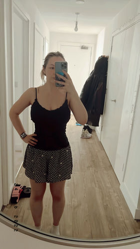 Customer photo review of Sweat Fitness Belt