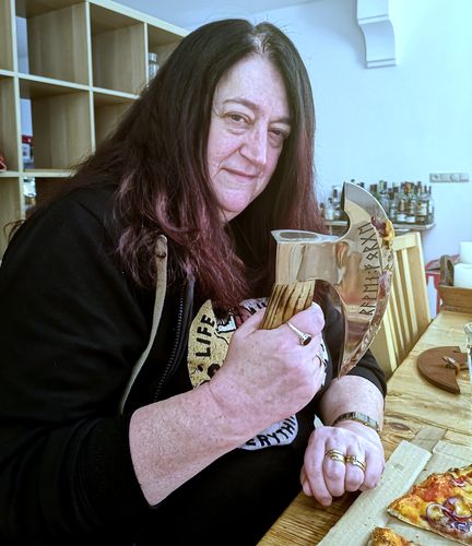 Customer photo review of The Original Pizza Axe