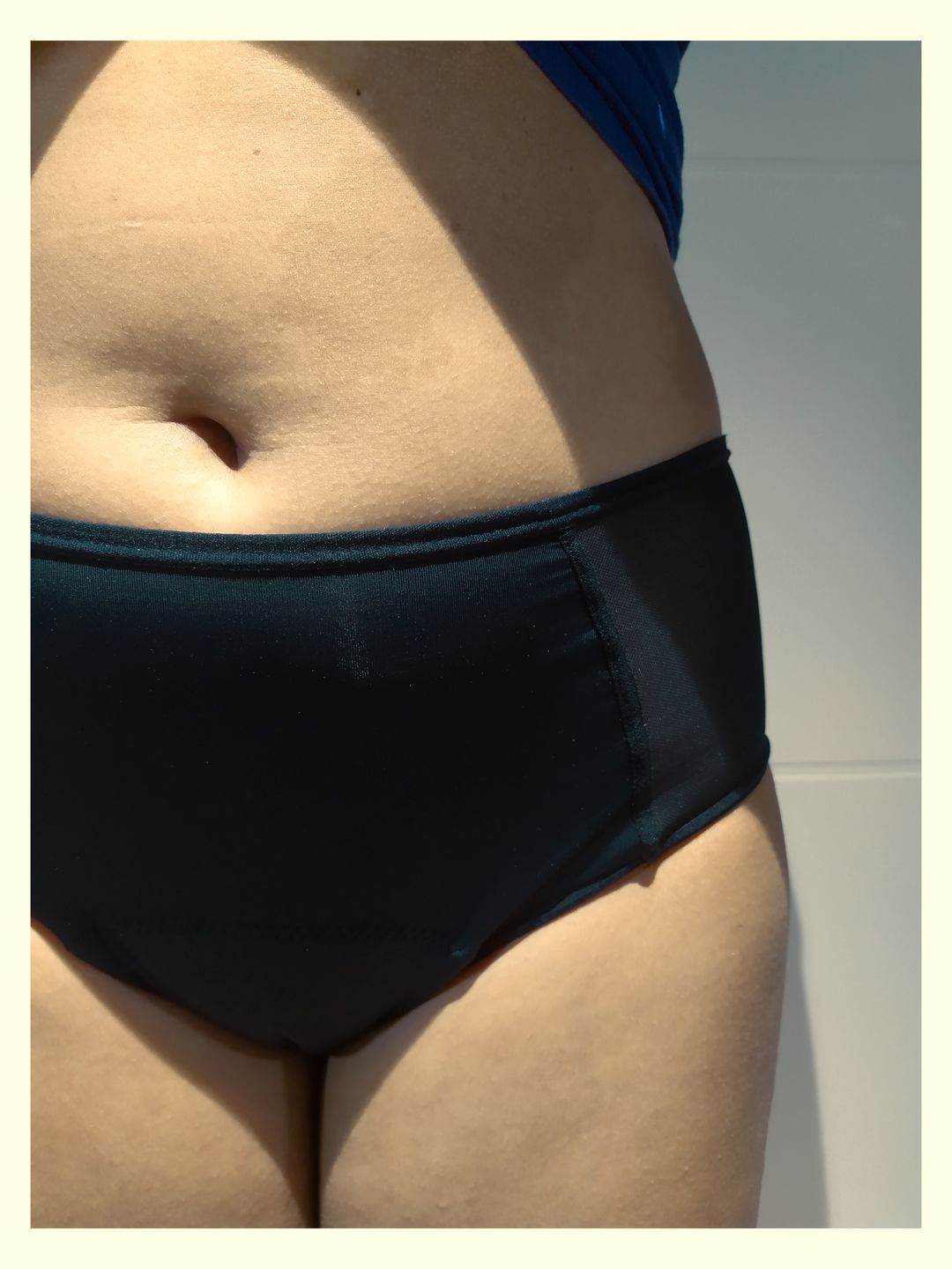 Customer photo review of Culotte Menstruelle gainante Clara (taille haute)