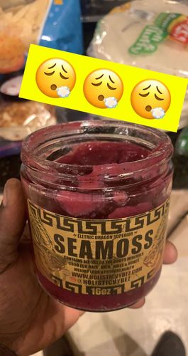 Customer photo review of The Wellness Trio Sea Moss Gel Combo