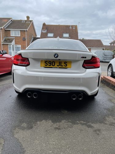 Customer photo review of BMW M2 Rear Reflector Overlay- Total Blackout