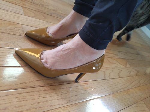 Customer photo review of High Heel Pumps For Small Feet Ladies SS336