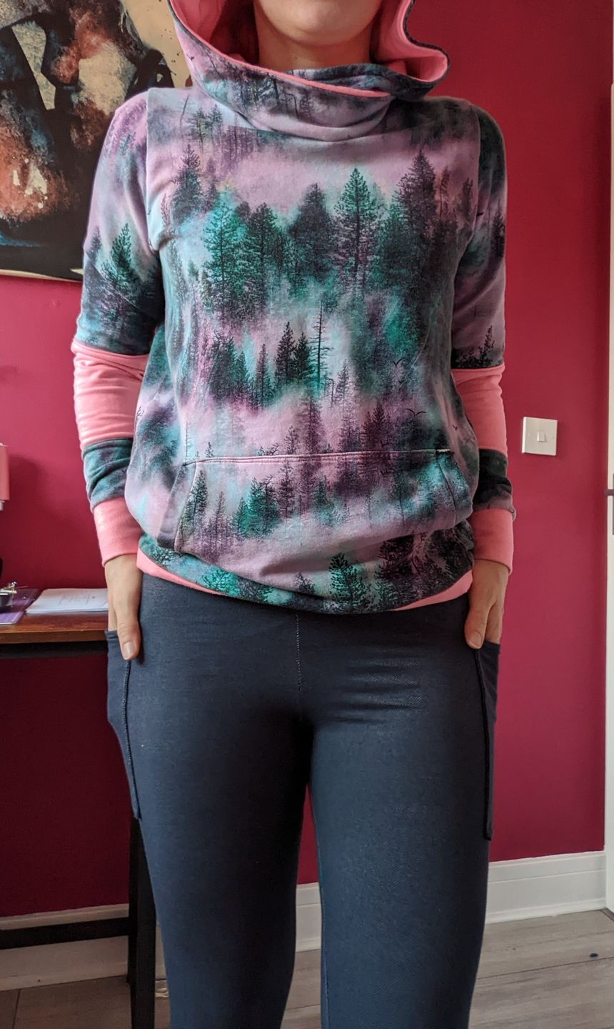 Customer photo review of Denim Jersey Jegging Fabric