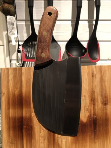 Customer photo review of Handgeschmiedetes Kochmesser - Serbian Style Ergonomic