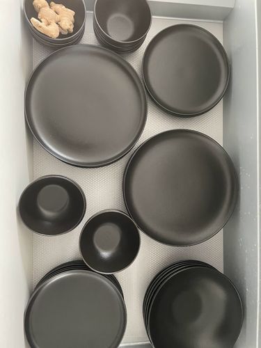 Customer photo review of The Taste Dessertteller Ø 21 cm - Premium Black (2er-Set)