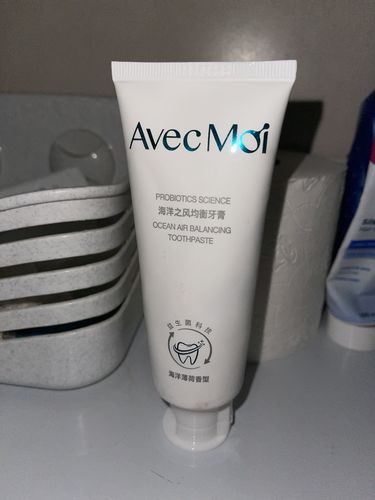 Customer photo review of Probiotics Toothpaste Mix Packs