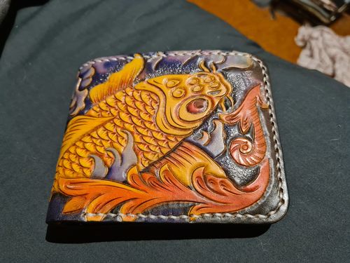 Nick S. review of Hundred Ghosts™ Handcrafted Japanese Leather Wallet (50% OFF) image 1 out of 1