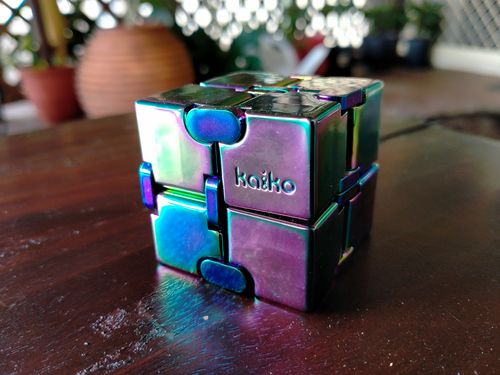 Customer photo review of Oil Slick Infinity Cube  165grams - World Exclusive