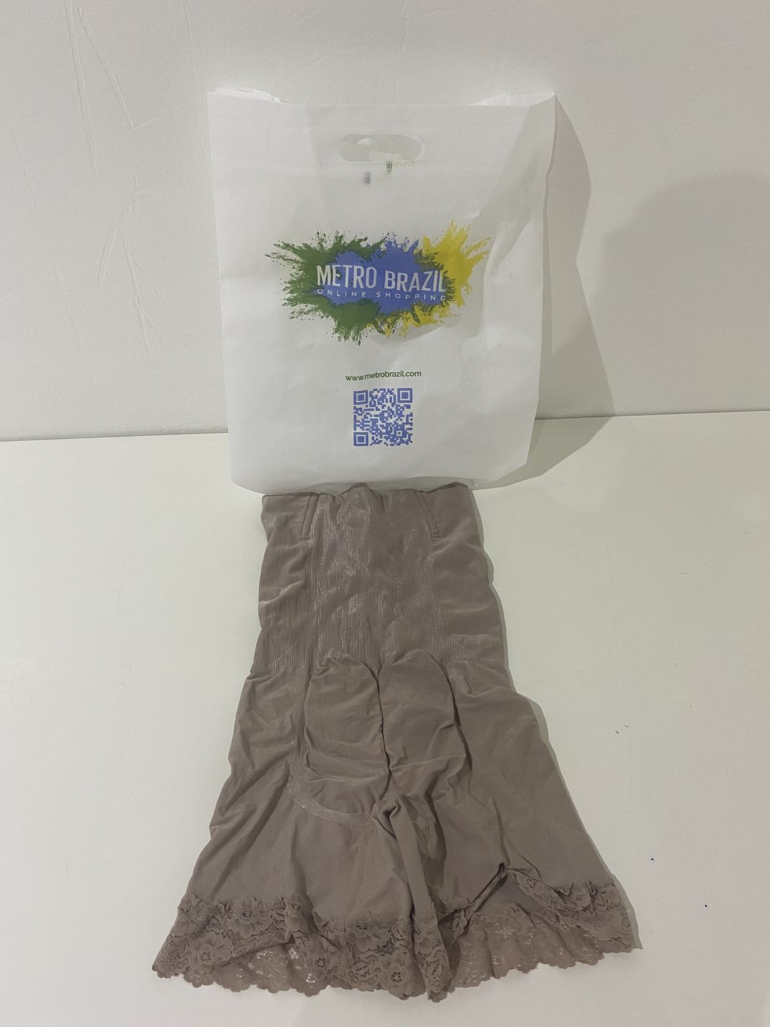Customer photo review of Shades Double Waist Sculpting Short