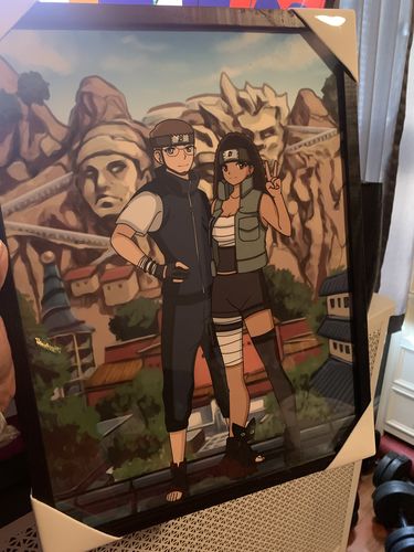 Customer photo review of Naruto Style Custom Portrait