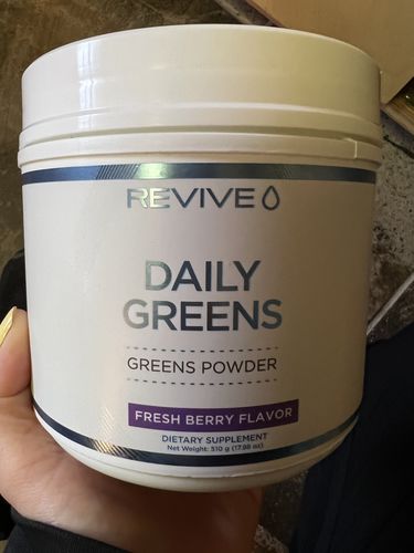 Customer photo review of Daily Greens Powder