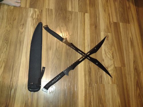 Customer photo review of NINJA SAMURAI SET