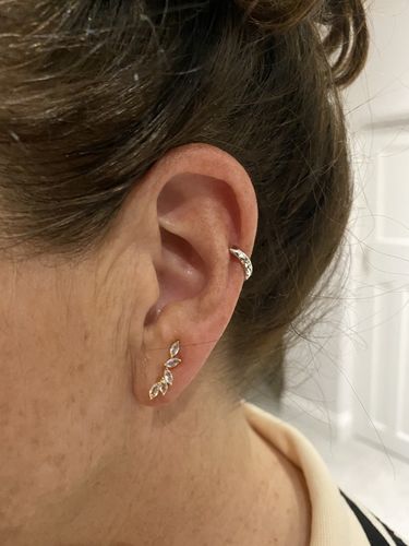 Customer photo review of LAVA Ear Cuff