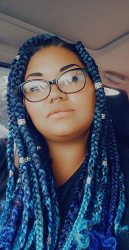 Customer photo review of Ez Braid - Spetra Synthetic Braid 26"