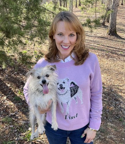Customer photo review of Full-Body Pet Custom Sweater