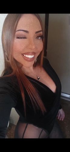 Customer photo review of Patchwork Feminine See-Through Jumpsuit