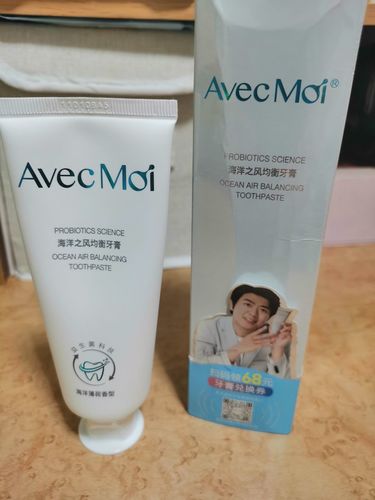 Customer photo review of Probiotics Toothpaste Mix Packs