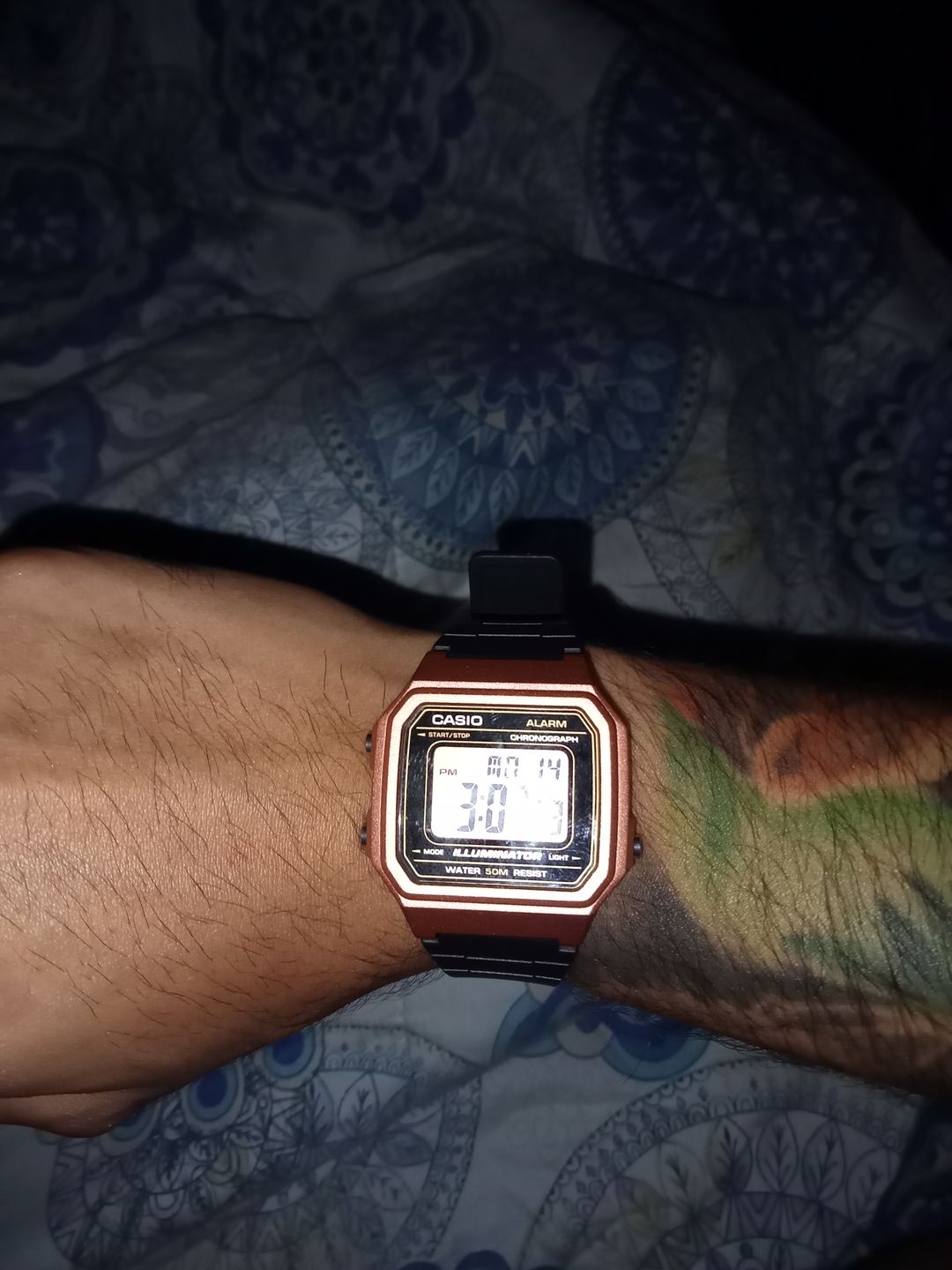 Customer photo review of Reloj Casio Vintage W-217HM-5AVDF Rosado