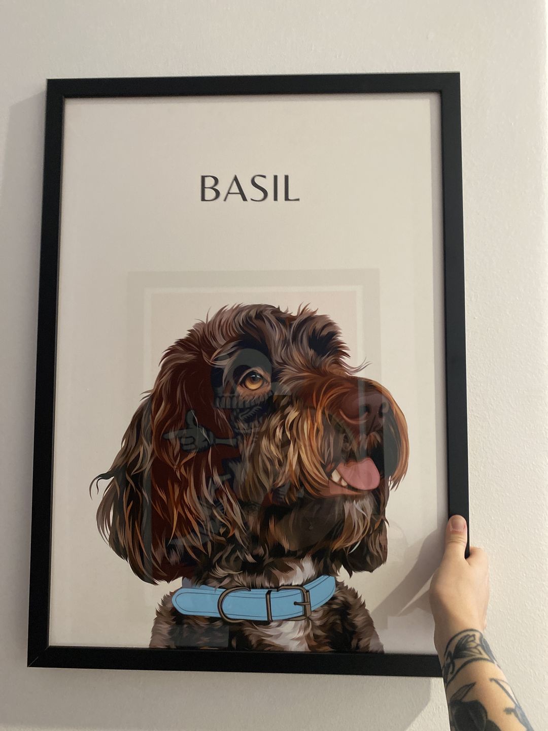 Customer photo review of One-Pet Portrait