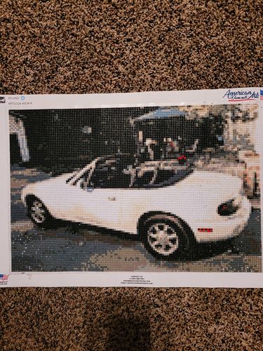 Customer photo review of Custom Diamond Painting Kits for Adults DIY 5D - Photo Diamond Art Shipped from USA