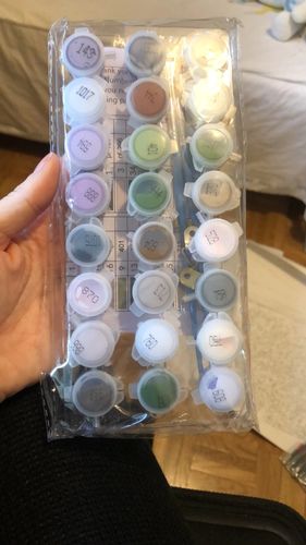 Customer photo review of קנבס צביעה בהתאמה אישית - 24 צבעים
