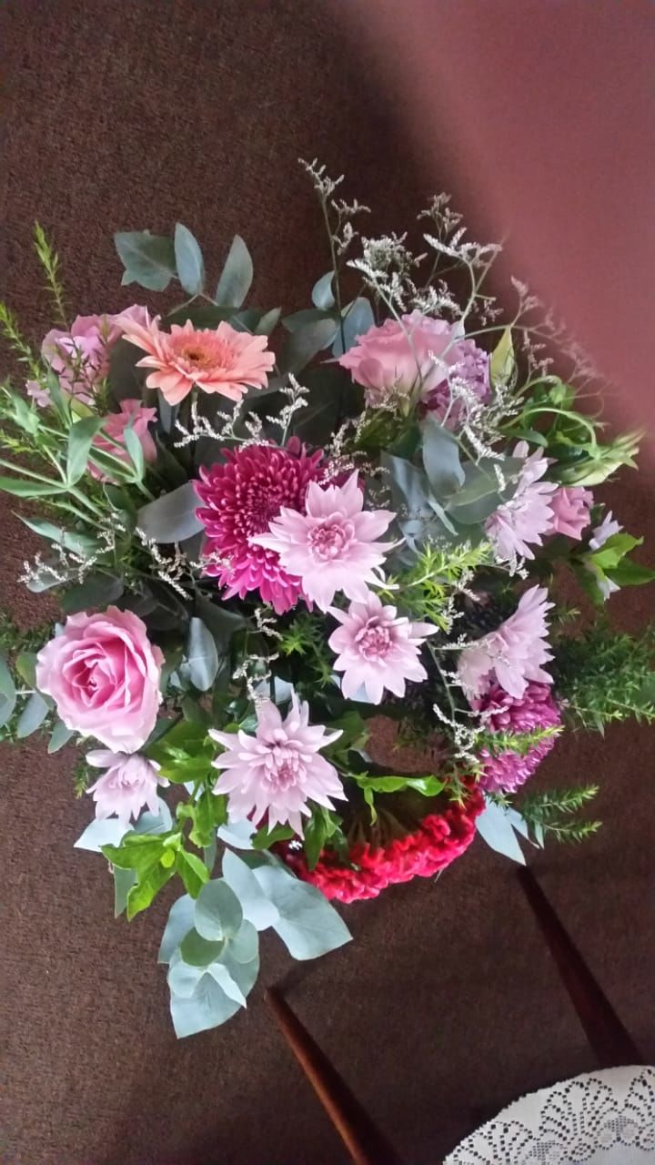 Customer photo review of Pink Flower Bunch