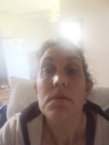 Customer photo review of 3 Tone Gemstone Green Colored Contact Lenses